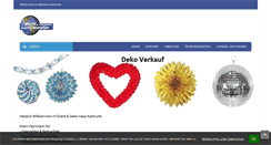 Desktop Screenshot of deko-haus.com